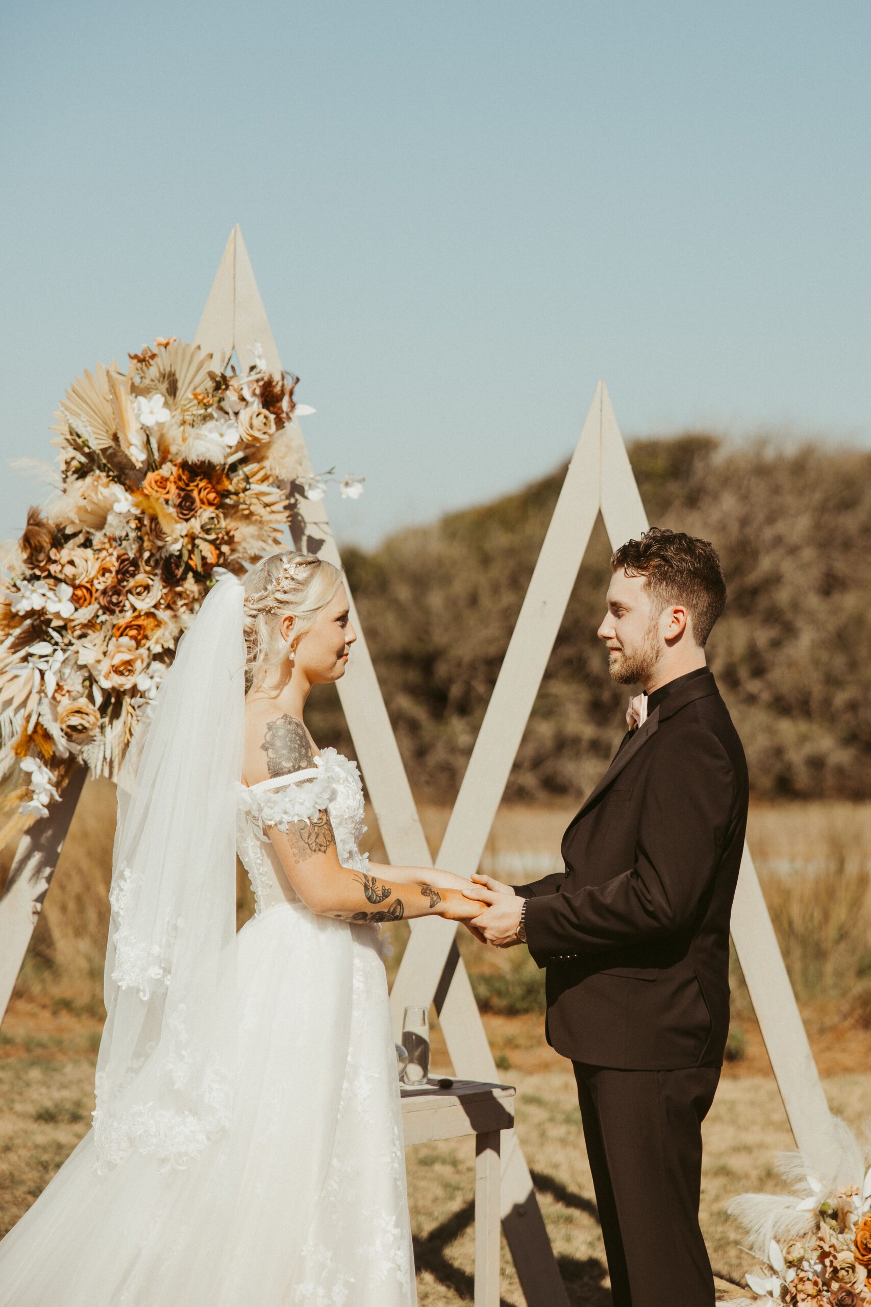 Beach side elopement in Georgia and Florida