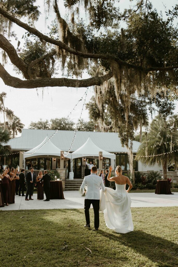 Landscape portraits under the oaks at the Fountain of Youth.